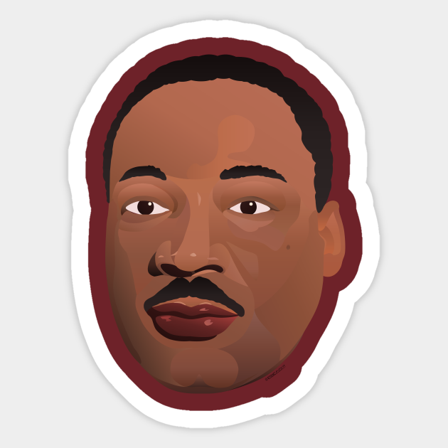 Dr. Martin Luther King Jr. - Martin Luther King Jr - Sticker | TeePublic